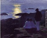 A Summer's Night by Edward Potthast